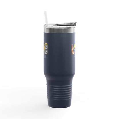 LOVE #RealEstateLife Tumbler – 40 oz Stainless Steel Mug with Colorful Realtor Design