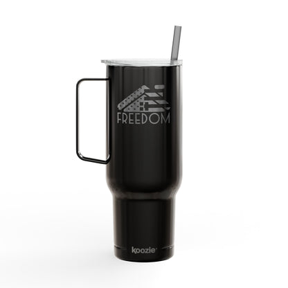 40oz Engraved FREEDOM Tumbler – For Realtors Who Sell Homes & Crush Liberty