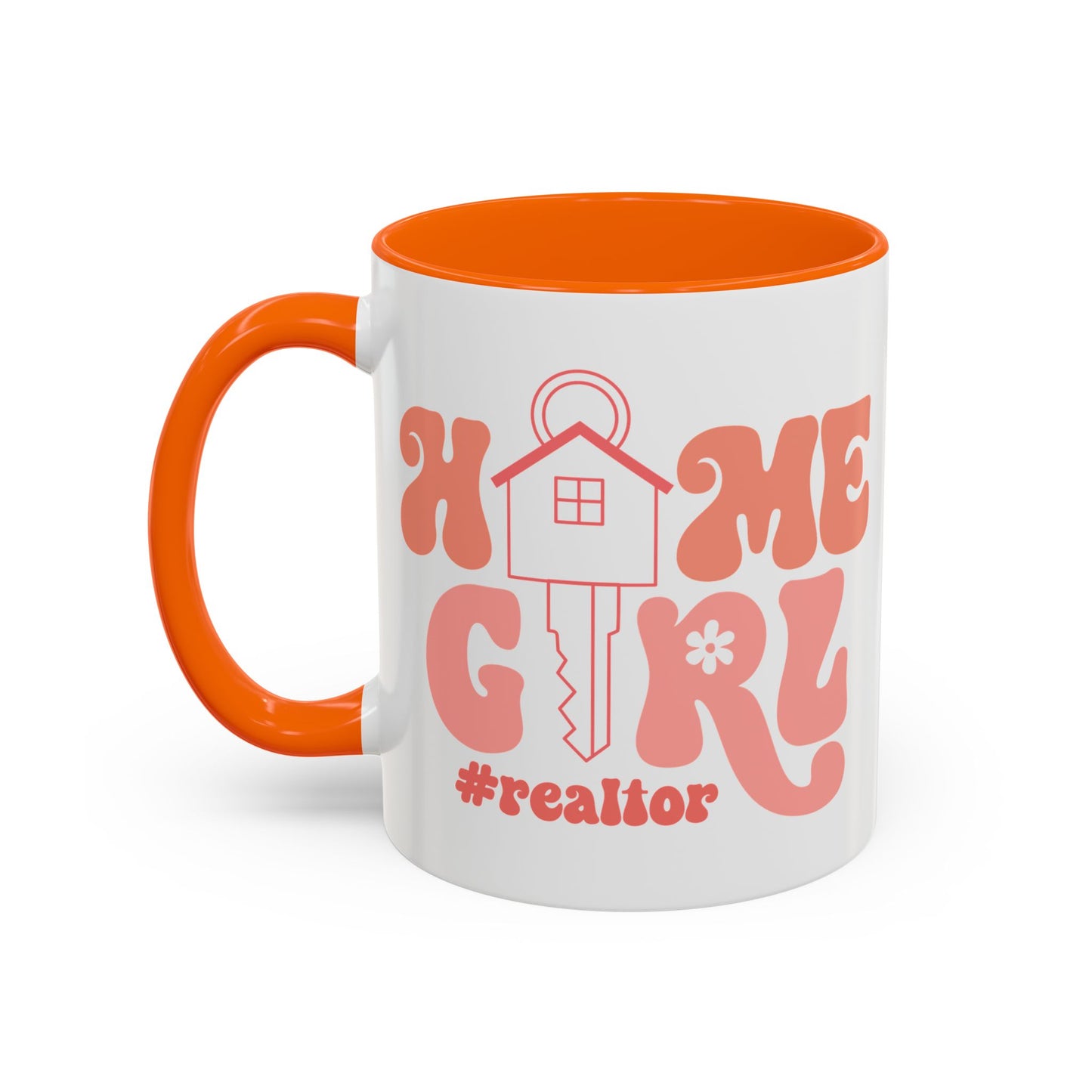 Home Girl Realtor Accent Coffee Mug (11, 15oz)