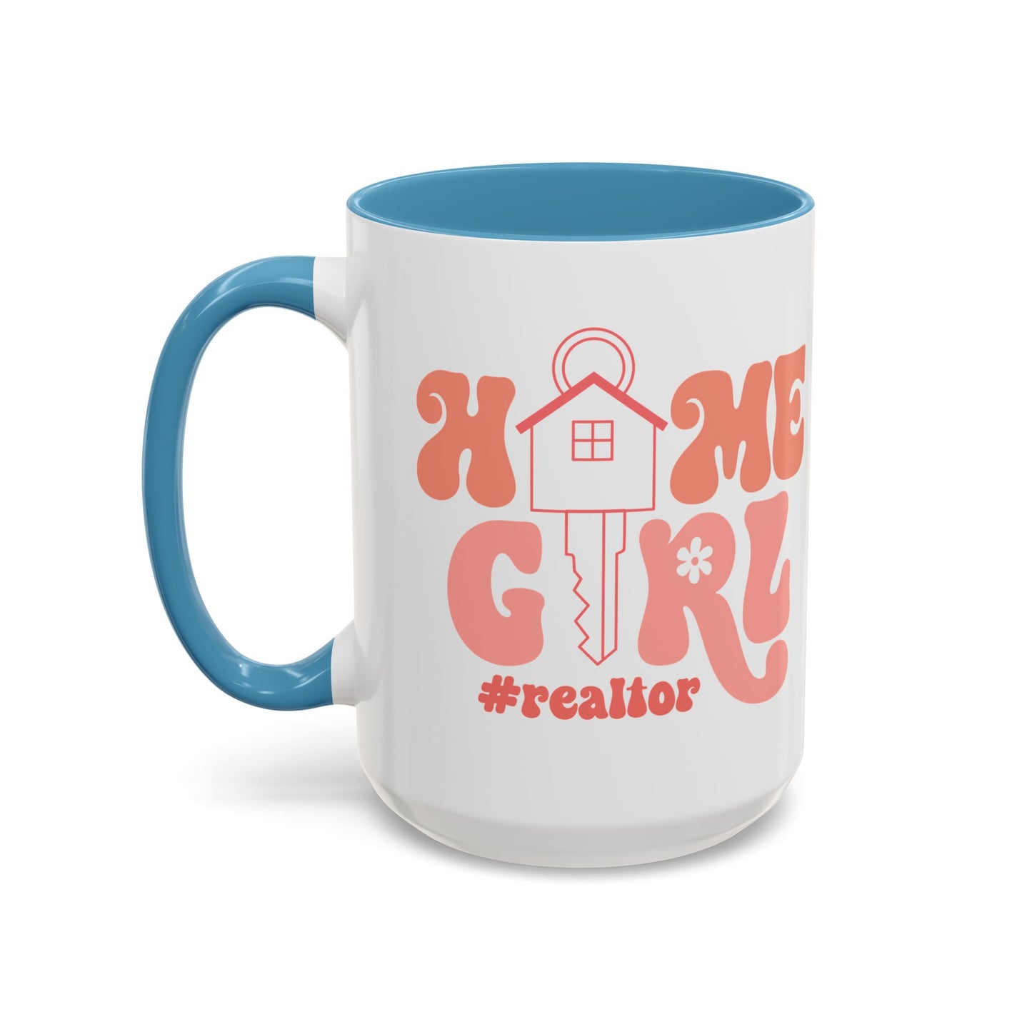 Home Girl Realtor Accent Coffee Mug (11, 15oz)