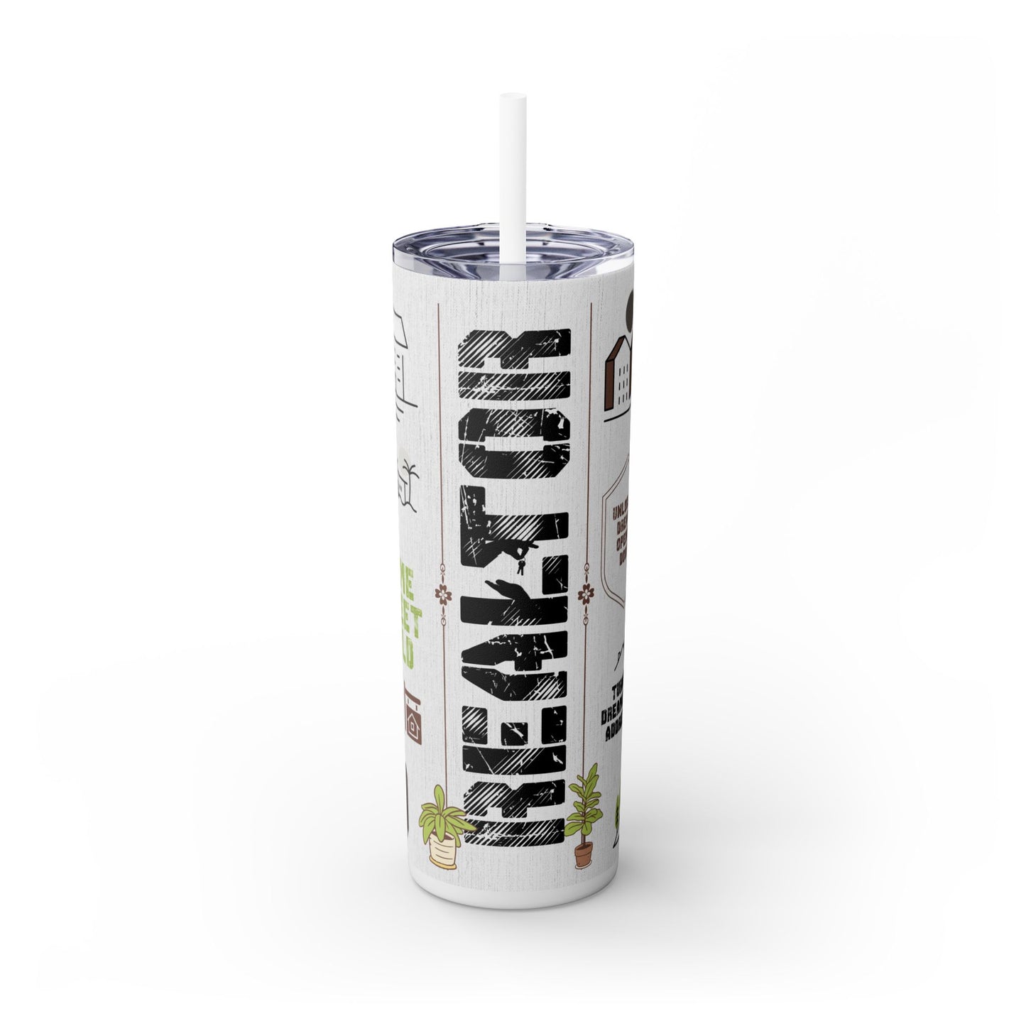 Realtor Tumbler 20oz – Home Sweet Sold Modern Minimalist Wrap