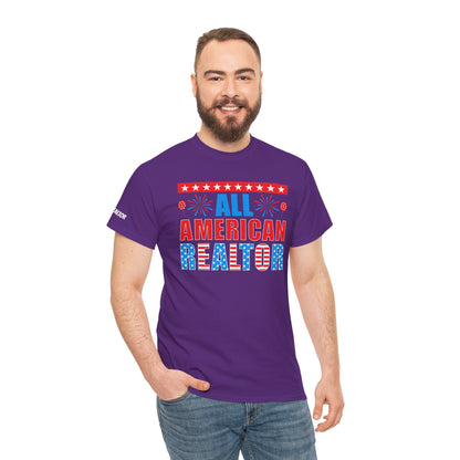 🎇 All American Realtor Tee – Red, White, & Ready to List! 🇺🇸🏠