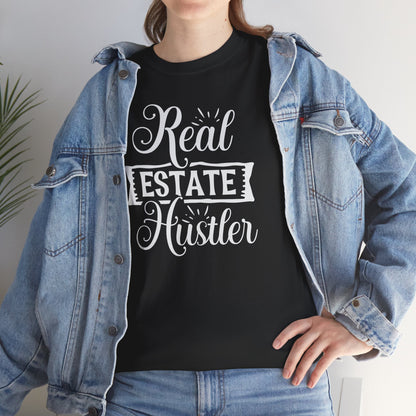 💰 "Real Estate Hustler" Tee – Because You’re Out Here Selling Homes, Not Dreams! 🏡