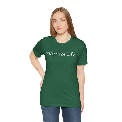 #RealtorLife Unisex Jersey Tee - Perfect Gift for Real Estate Agents