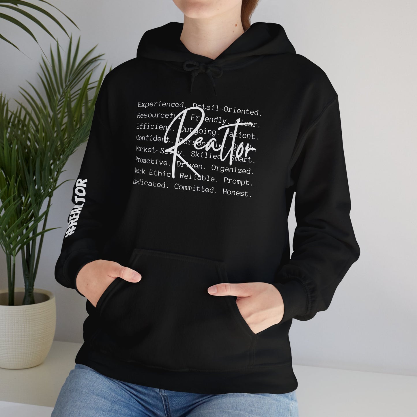 🖤 Realtor Trait Hoodie – The Definition of a Closer