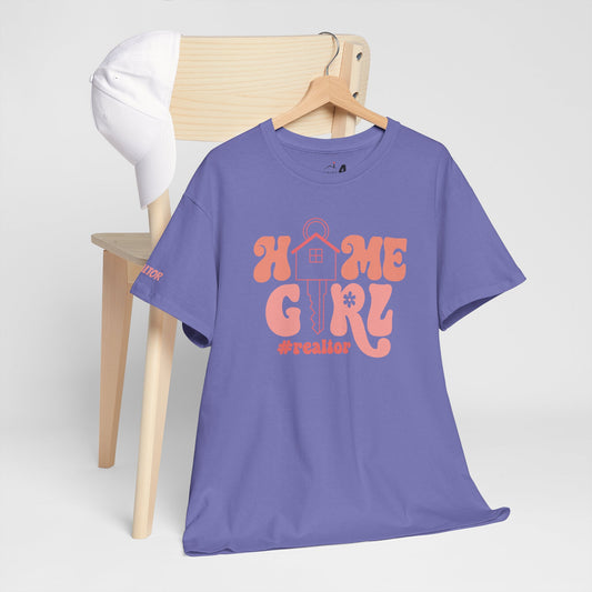 ✨ "Home Girl" Realtor Tee – The Perfect Shirt for Real Estate Queens! 👑🏡