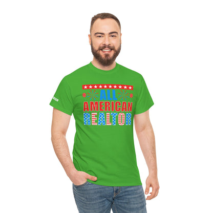 🎇 All American Realtor Tee – Red, White, & Ready to List! 🇺🇸🏠