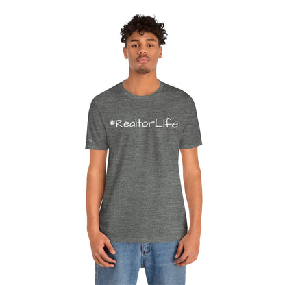 #RealtorLife Unisex Jersey Tee - Perfect Gift for Real Estate Agents