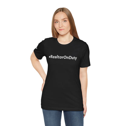 "Realtor On Duty – Will Sell Houses for Coffee!"