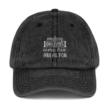 Realtor Hat – Making Dreams Come True #REALTOR