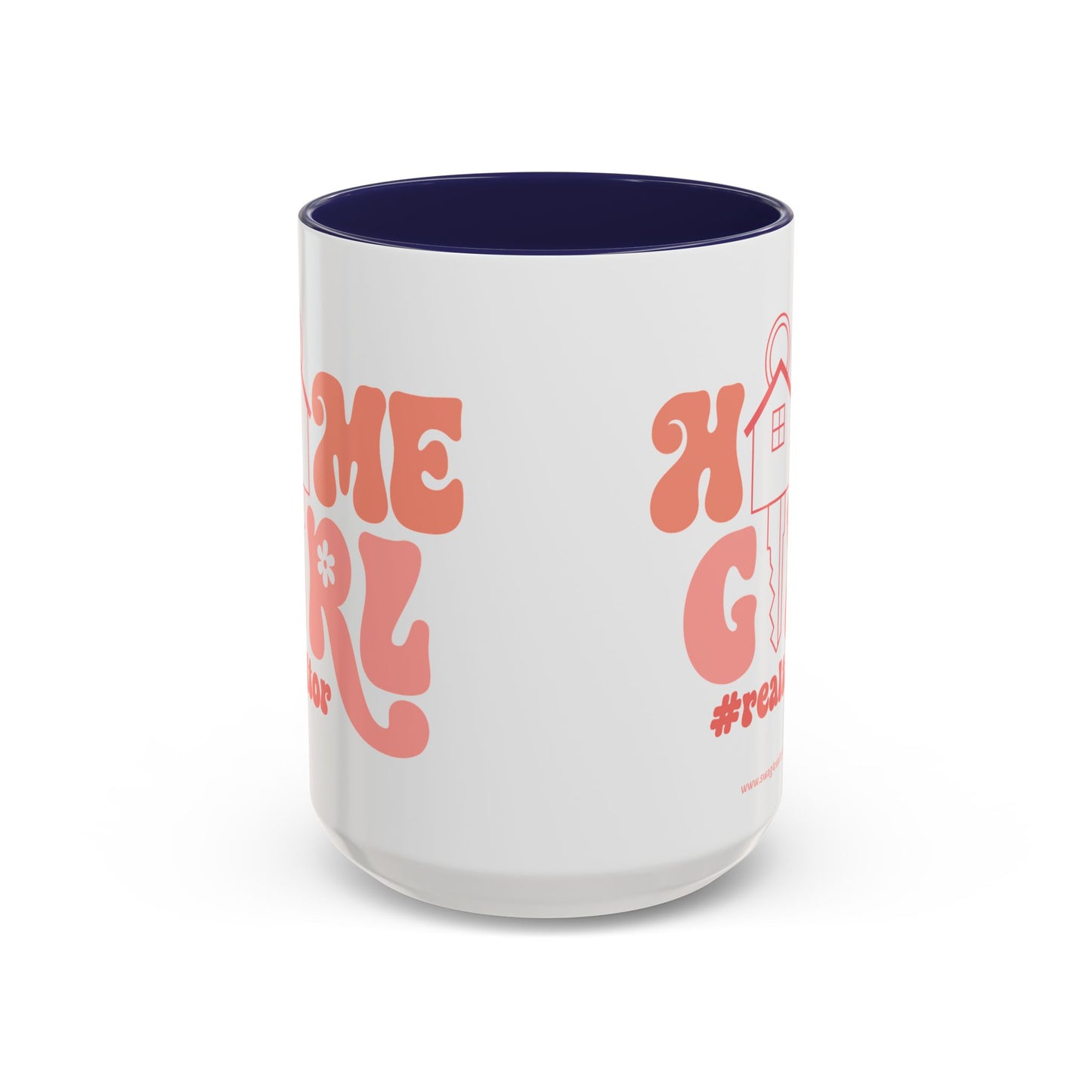 Home Girl Realtor Accent Coffee Mug (11, 15oz)