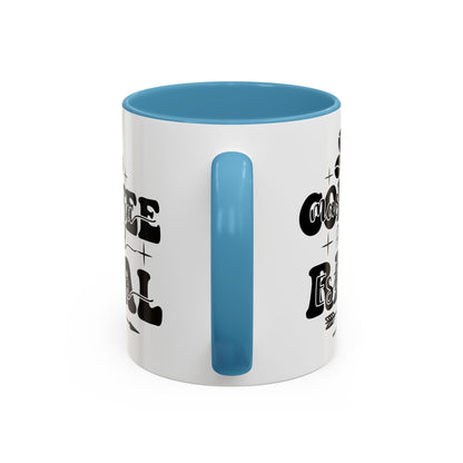 Coffee Mascara And Real Estate Realtor Accent Coffee Mug (11, 15oz)