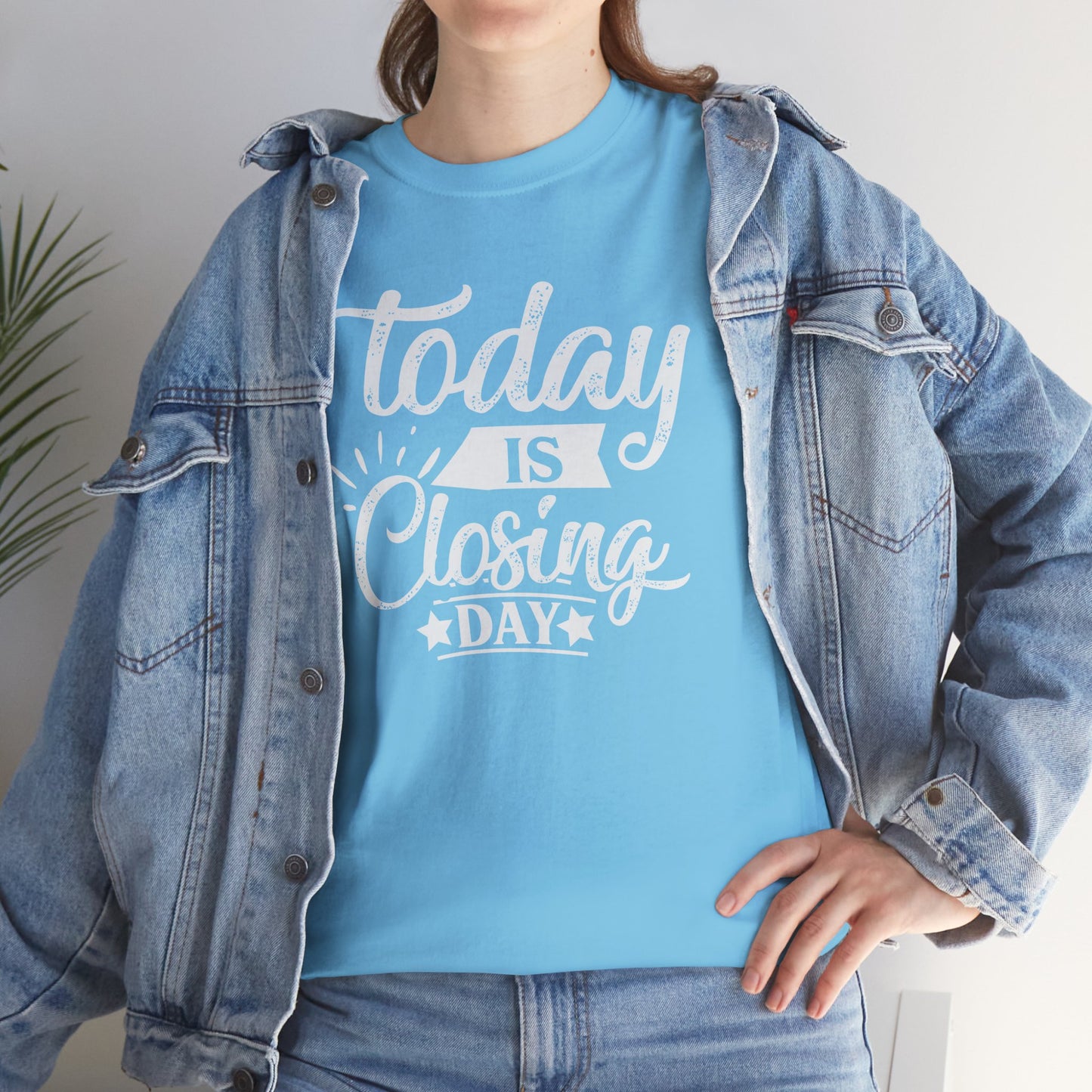 💰 "Today is Closing Day" Realtor Tee – Because Champagne Pairs Well with Commission Checks! 🏡🥂