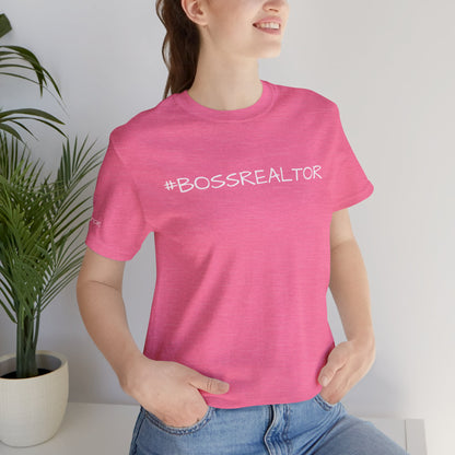 🏡 #BossRealtor Jersey Tee – Because You Close Deals Like a Boss! 🏡