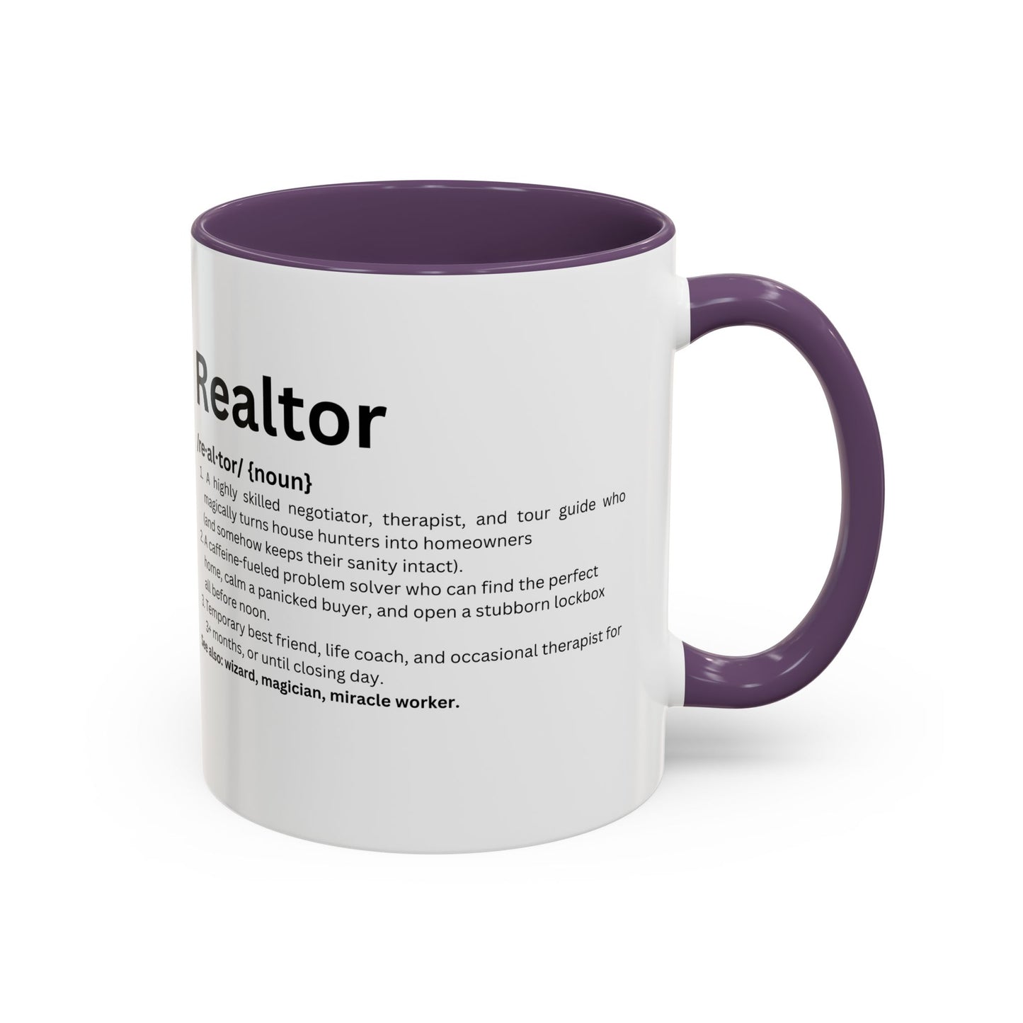 Funny Realtor Definition Coffee Mug (11, 15oz)