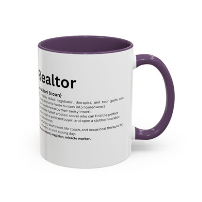 Funny Realtor Definition Coffee Mug (11, 15oz)