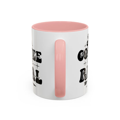 Coffee Mascara And Real Estate Realtor Accent Coffee Mug (11, 15oz)