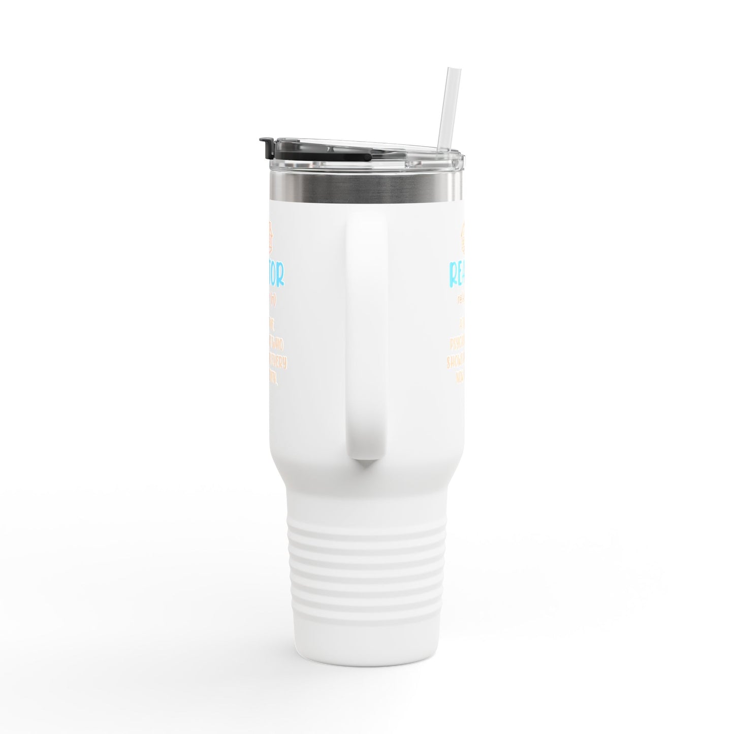 Realtor (n.): Full-Time Therapist. Occasional House Shower. – 40oz Tumbler 🧠🏘️☕
