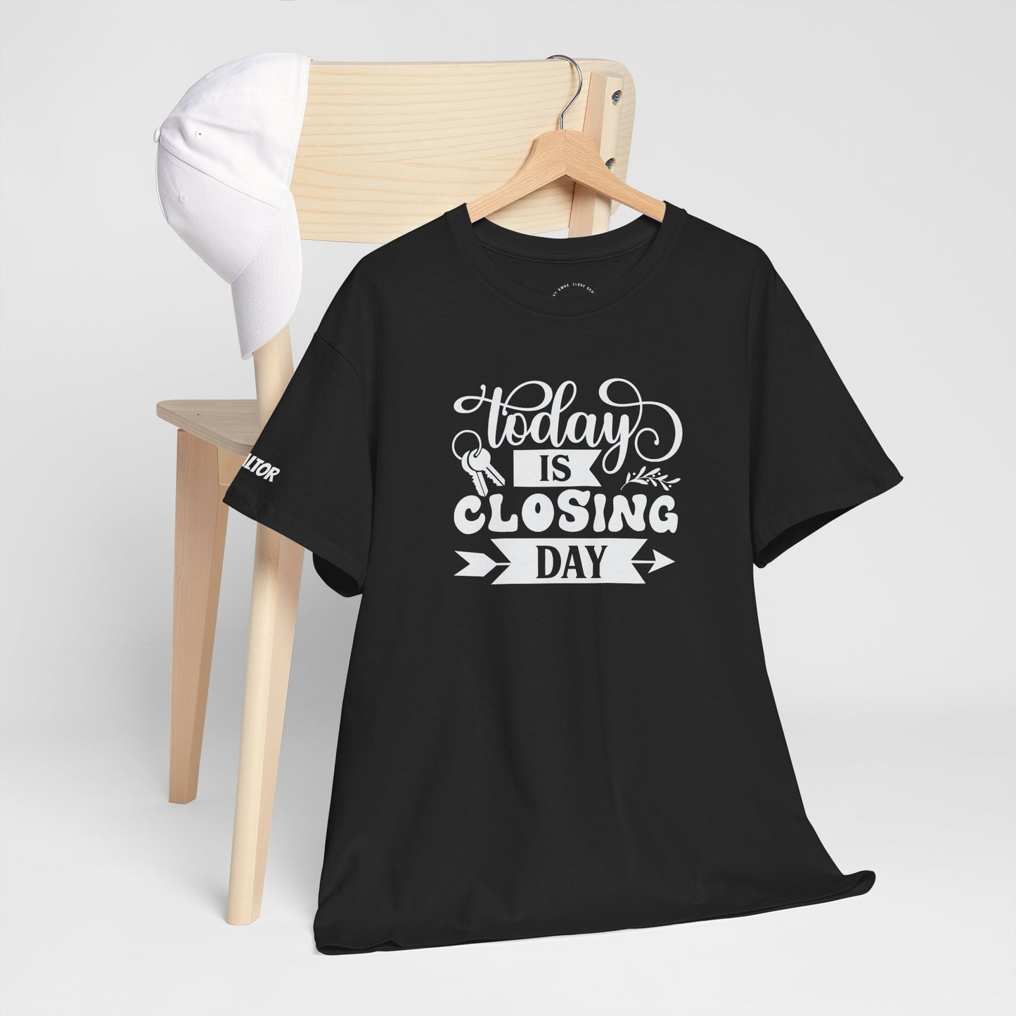🎉 "Today is Closing Day" Realtor Tee – Because Champagne and Commission Checks Go Together! 💰