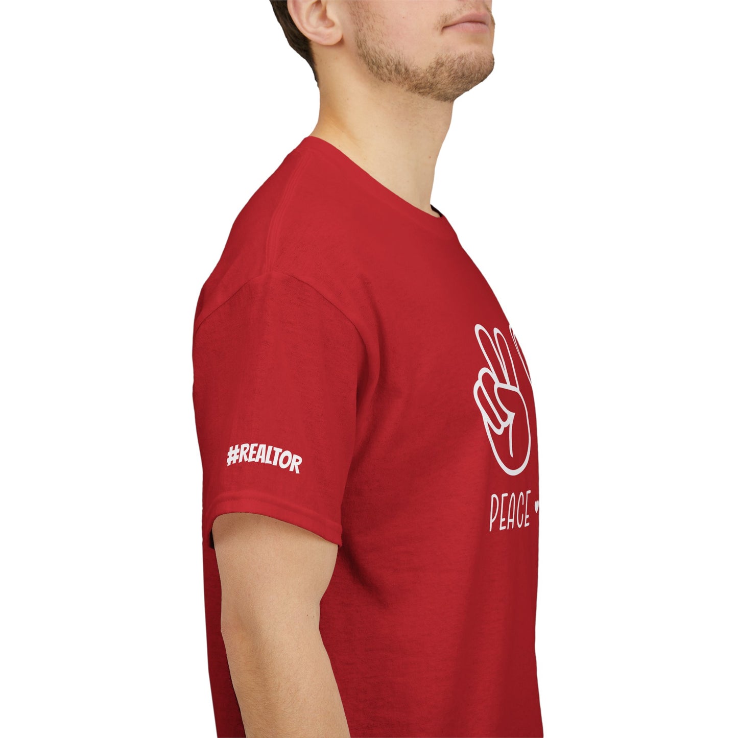 Peace • Love • Real Estate Tee – Keys, Calm & Closing Vibes ✌️❤️🔑