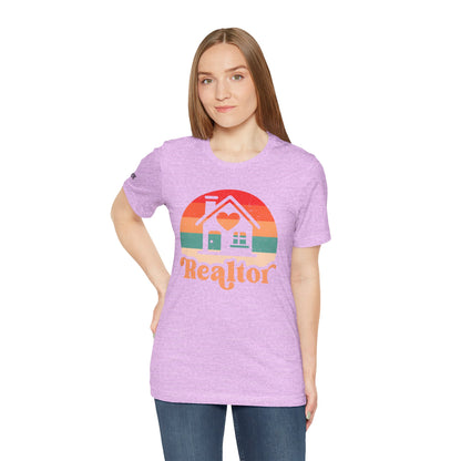 🏡 Retro Realtor Jersey Tee – Because Real Estate Never Goes Out of Style! 🏡