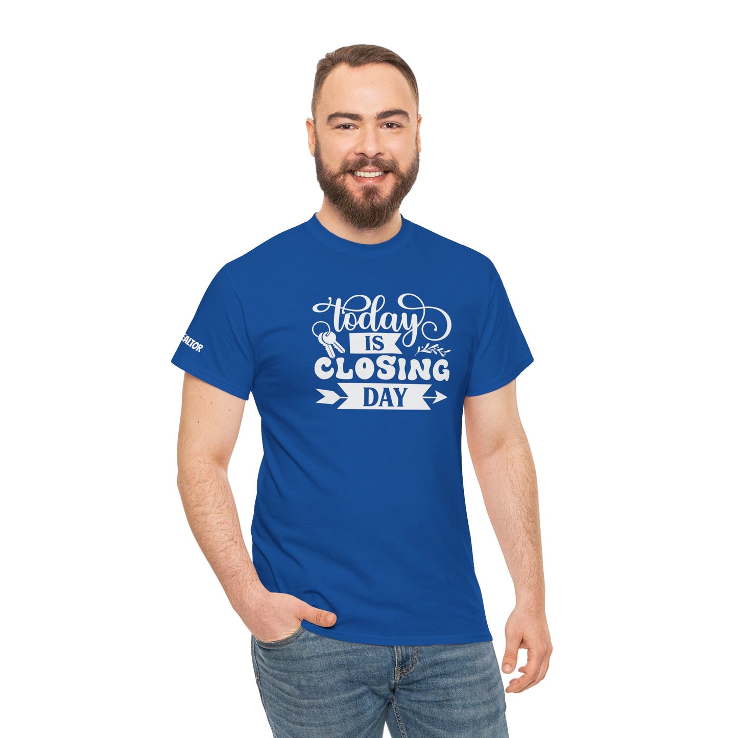 🎉 "Today is Closing Day" Realtor Tee – Because Champagne and Commission Checks Go Together! 💰