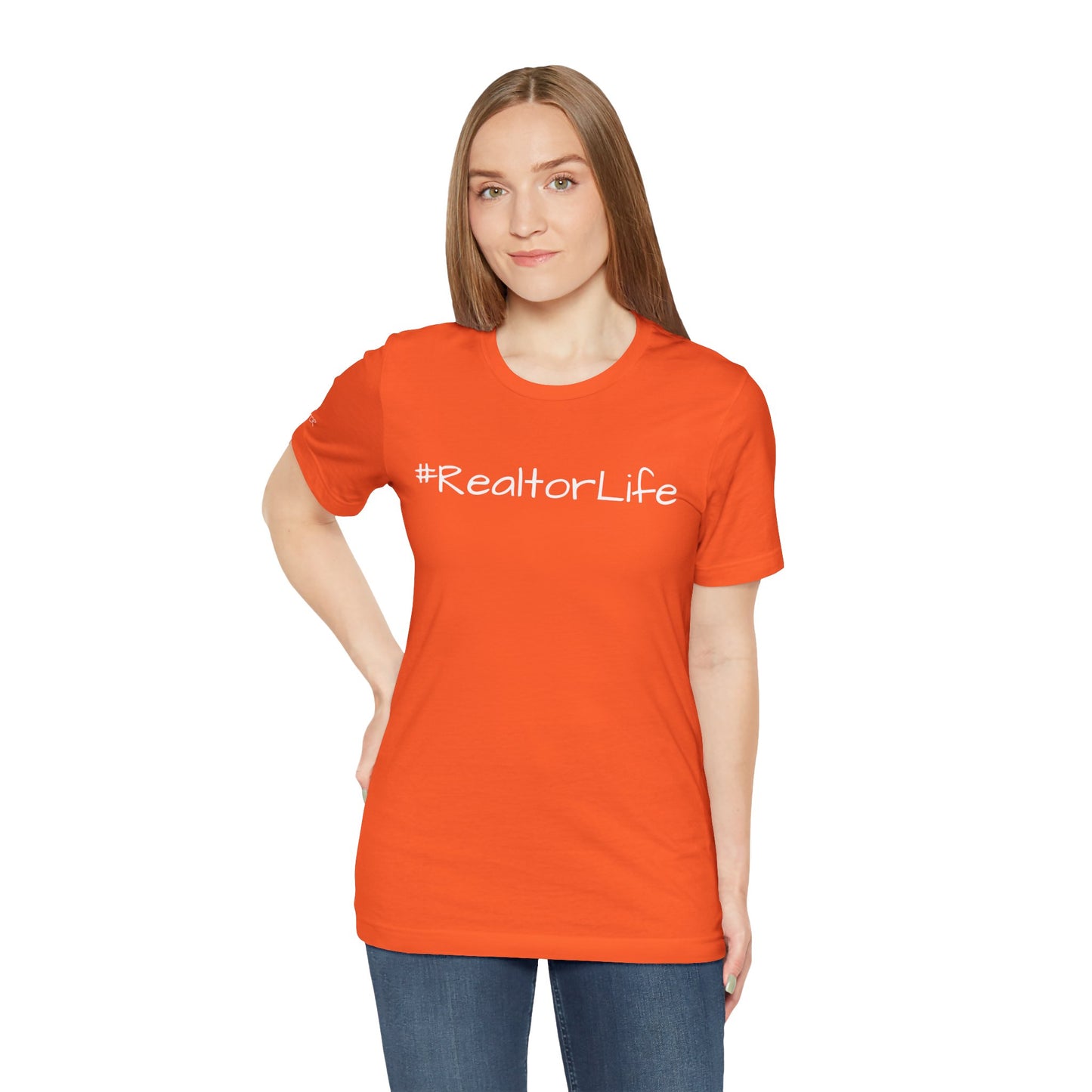 #RealtorLife Unisex Jersey Tee - Perfect Gift for Real Estate Agents