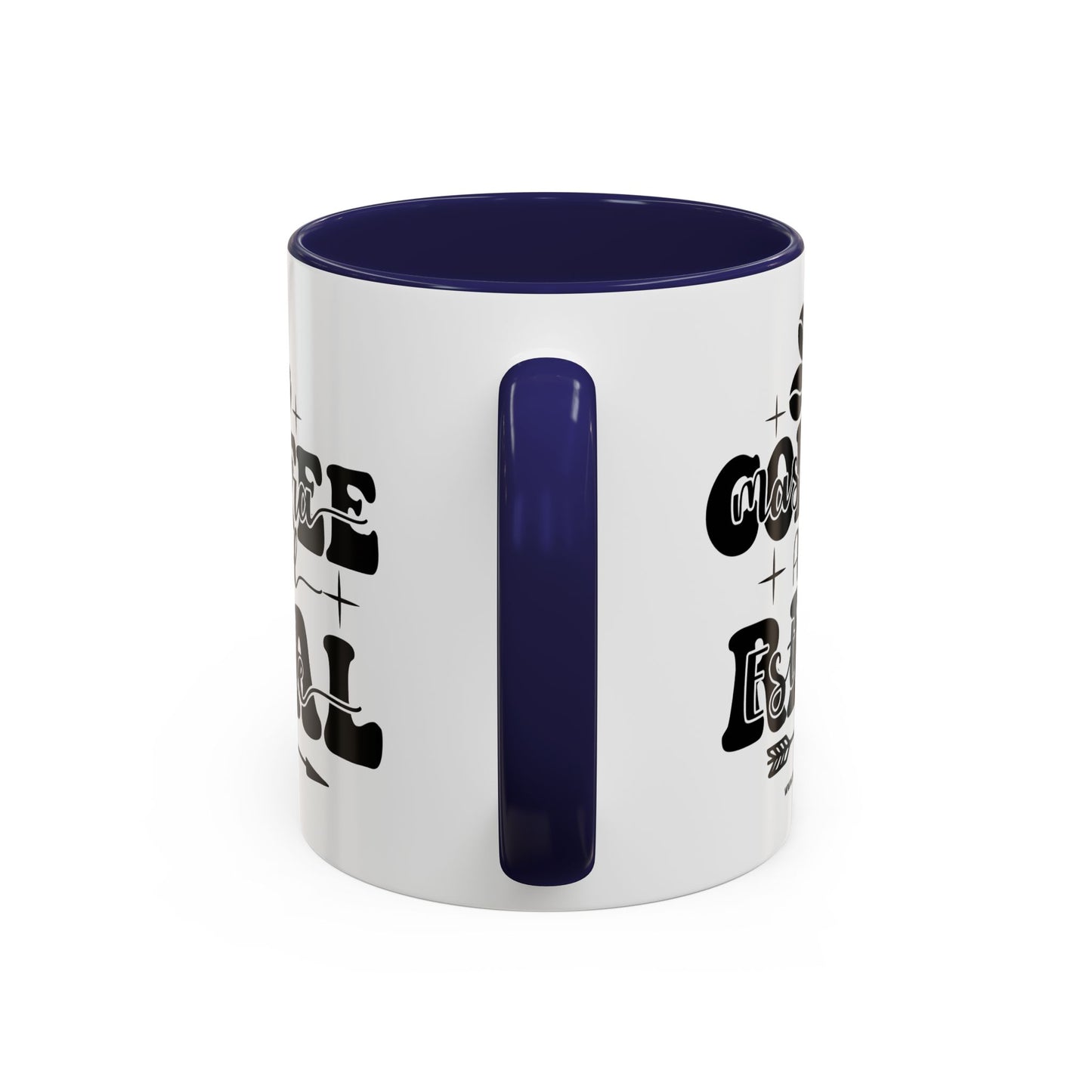 Coffee Mascara And Real Estate Realtor Accent Coffee Mug (11, 15oz)