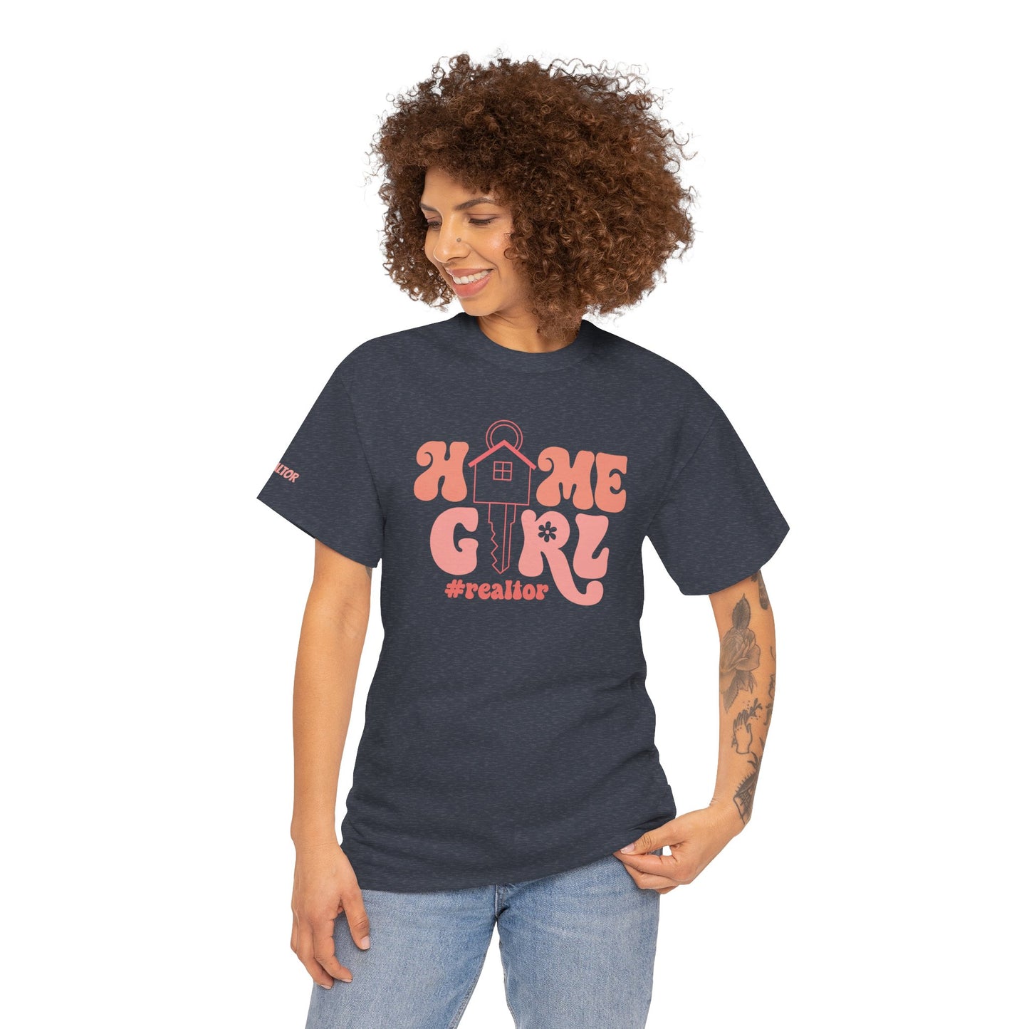 ✨ "Home Girl" Realtor Tee – The Perfect Shirt for Real Estate Queens! 👑🏡