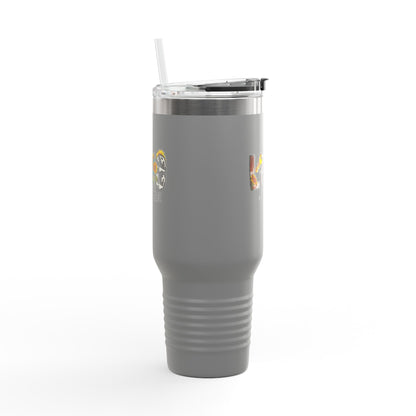 LOVE #RealEstateLife Tumbler – 40 oz Stainless Steel Mug with Colorful Realtor Design