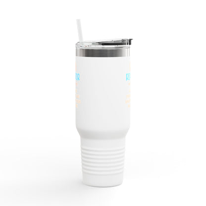 Realtor (n.): Full-Time Therapist. Occasional House Shower. – 40oz Tumbler 🧠🏘️☕
