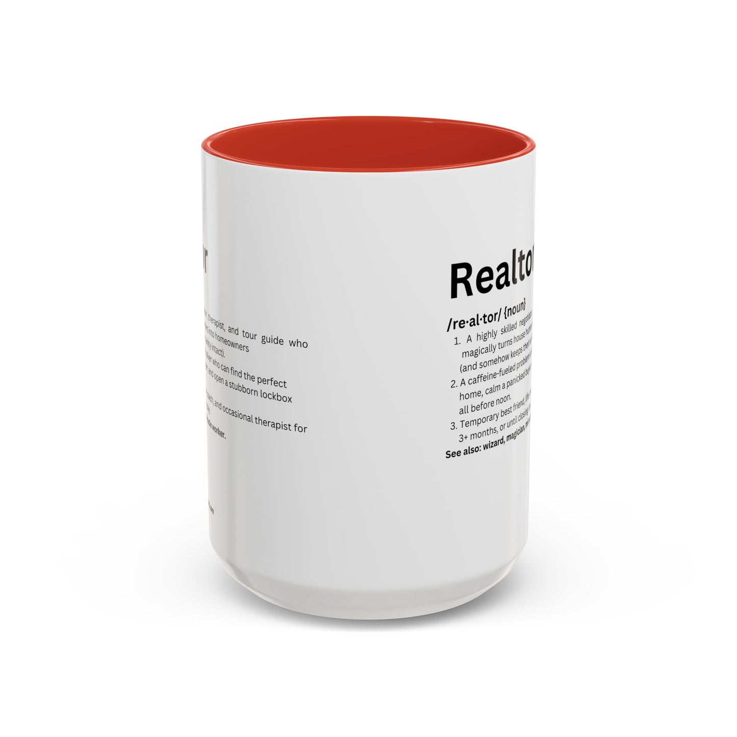 Funny Realtor Definition Coffee Mug (11, 15oz)