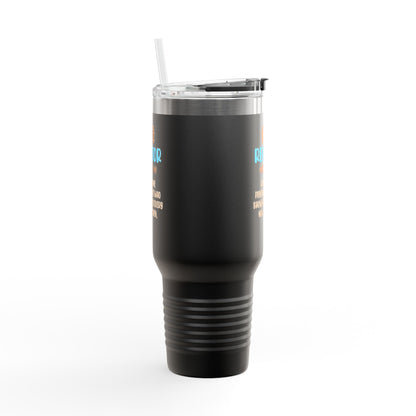 Realtor (n.): Full-Time Therapist. Occasional House Shower. – 40oz Tumbler 🧠🏘️☕