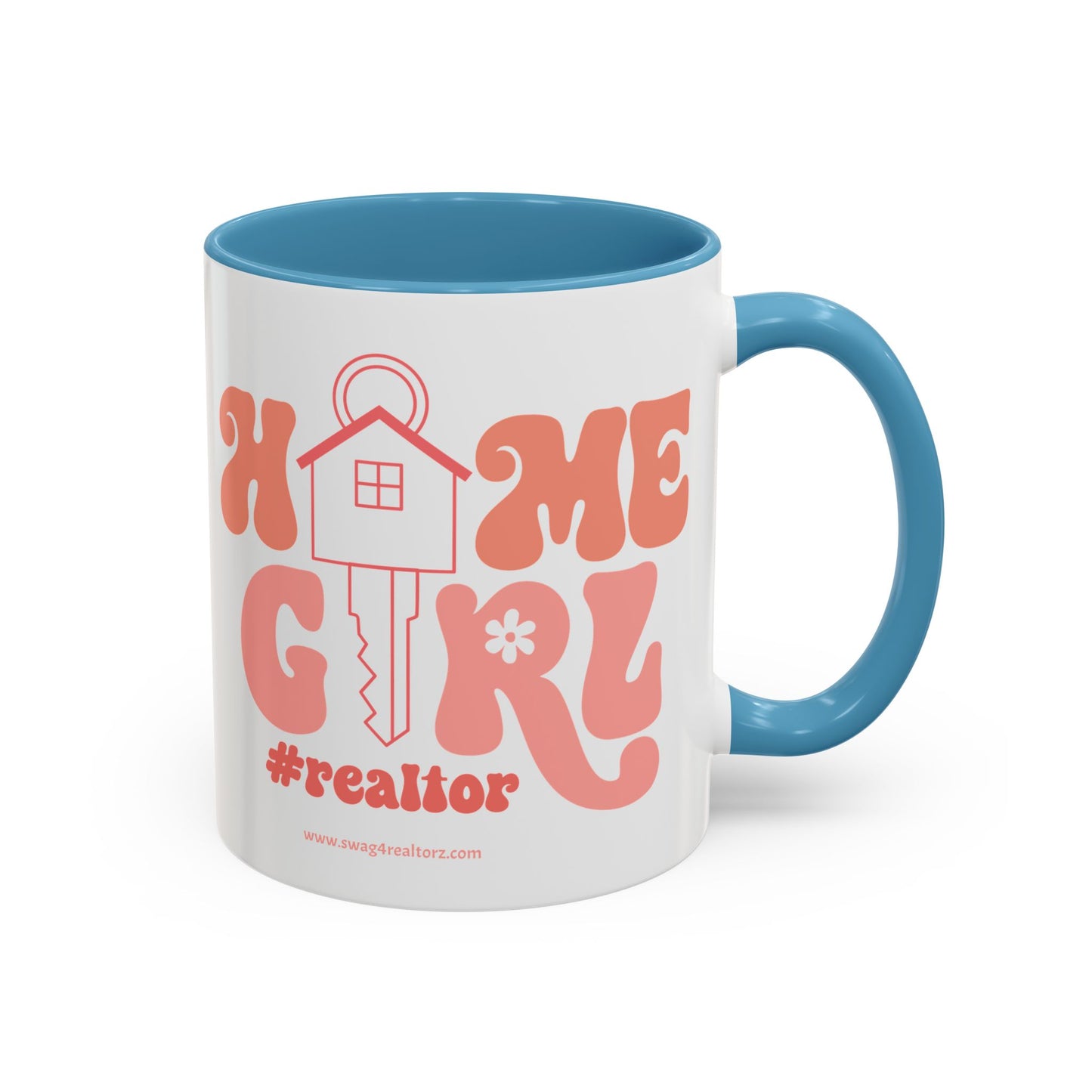 Home Girl Realtor Accent Coffee Mug (11, 15oz)