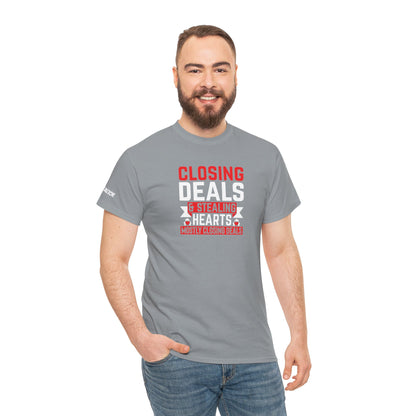 Closing Deals & Hearts-Tee 🏃‍♀️🏡