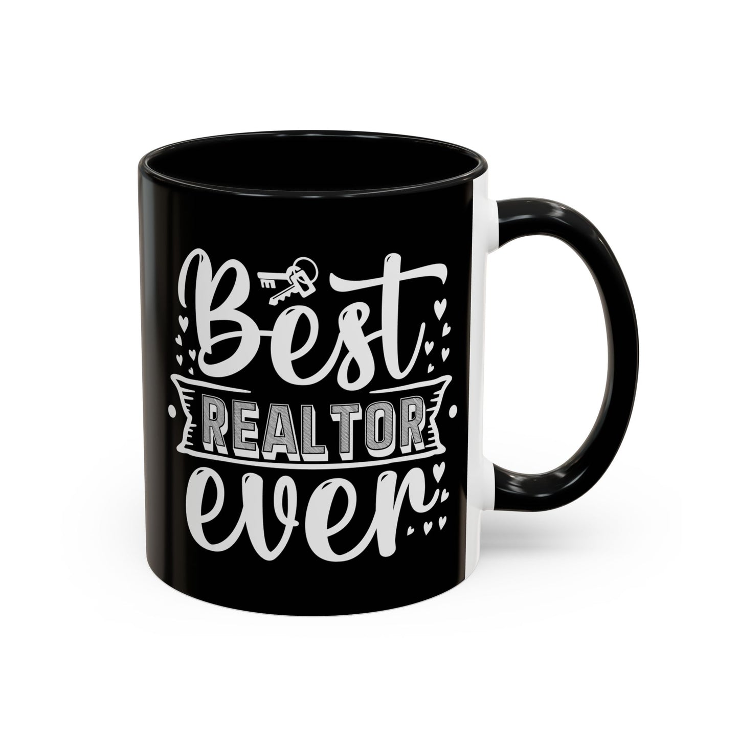 Best Realtor Ever Accent Coffee Mug (11, 15oz)
