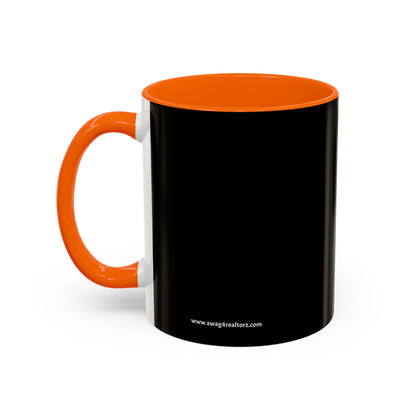 Ask Me About Real Estate Realtor Accent Coffee Mug (11, 15oz)