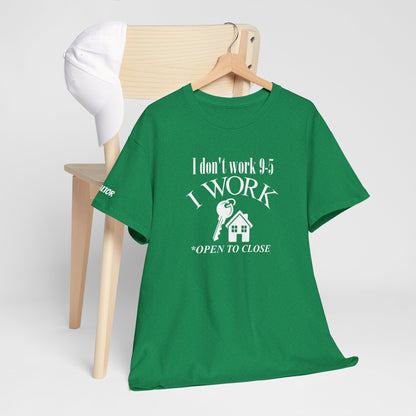 🏡 #OpenHouseHustler Tee – Because 9-5 Is a Joke! 😎