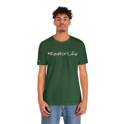#RealtorLife Unisex Jersey Tee - Perfect Gift for Real Estate Agents