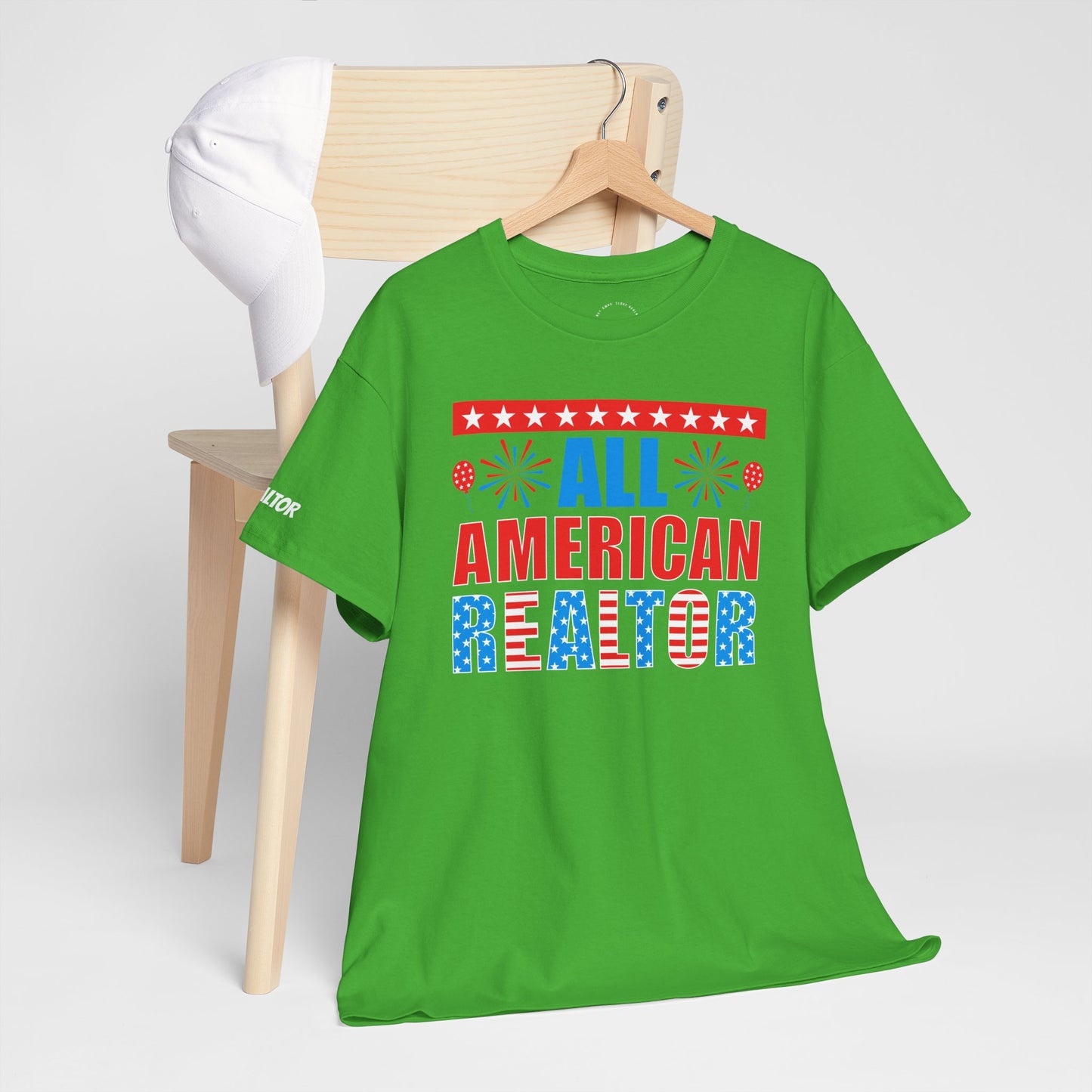 🎇 All American Realtor Tee – Red, White, & Ready to List! 🇺🇸🏠