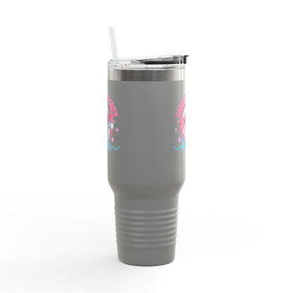 Santa’s Favorite Realtor Tumbler – 40 oz Stainless Steel Mug with Holiday Design