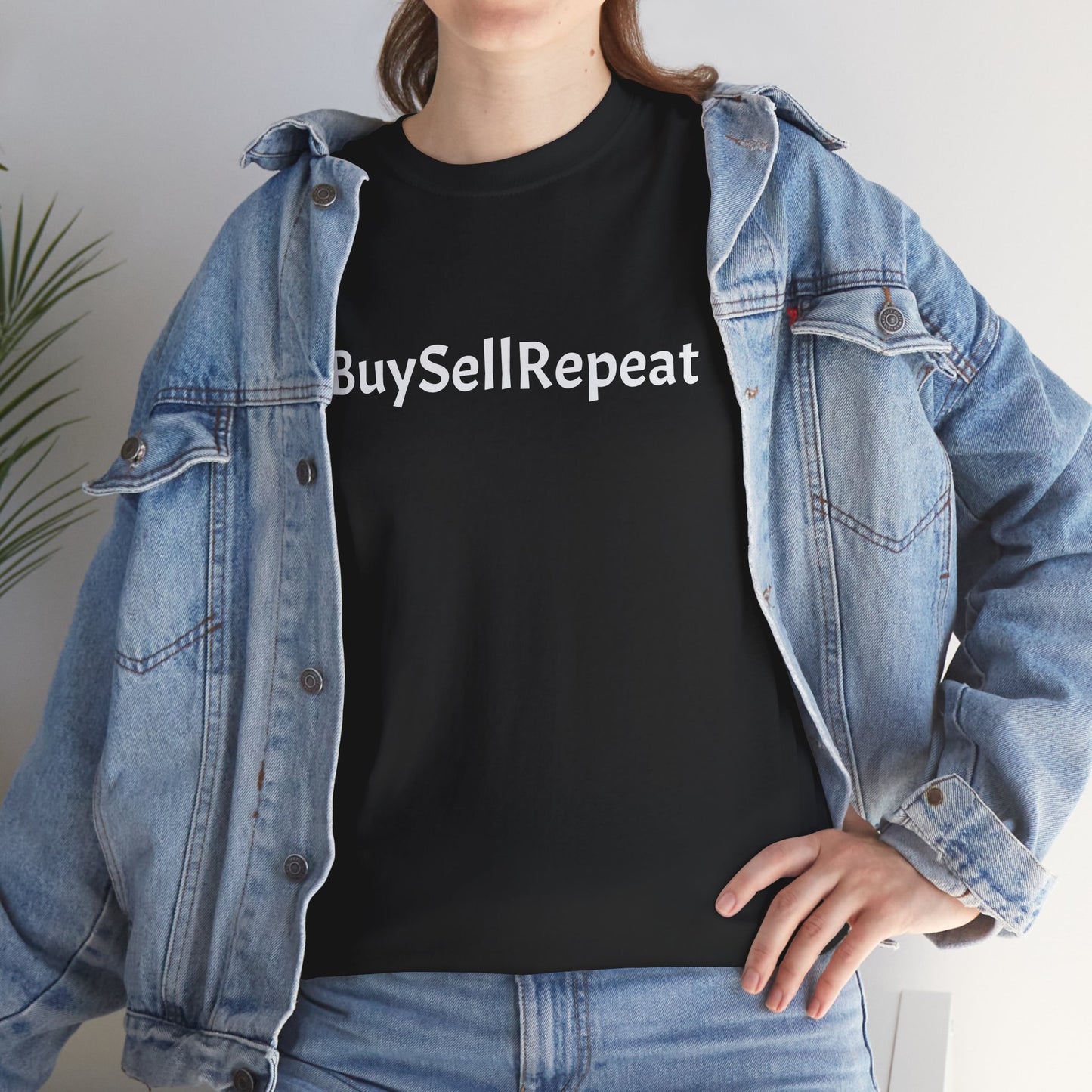 🏡 #BuySellRepeat Tee – Because You Live for the Hustle! 🔥