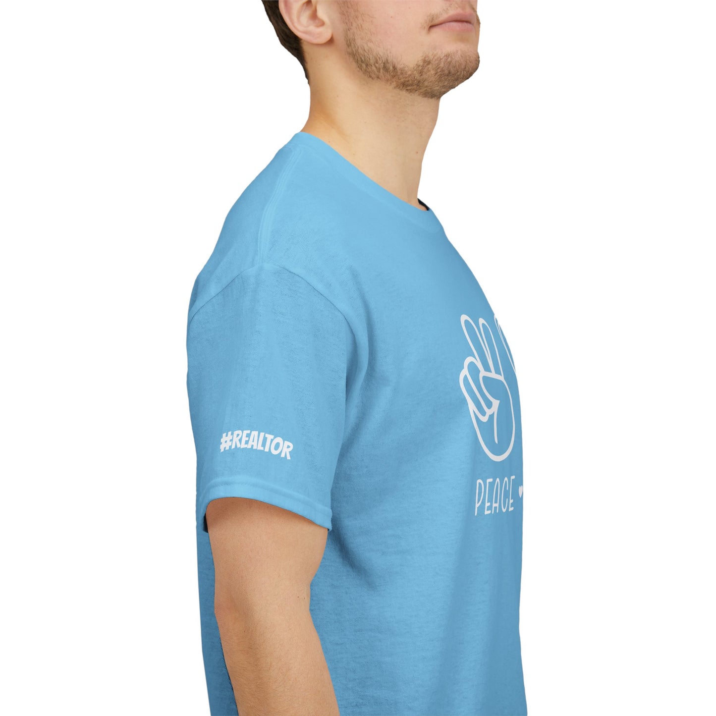 Peace • Love • Real Estate Tee – Keys, Calm & Closing Vibes ✌️❤️🔑