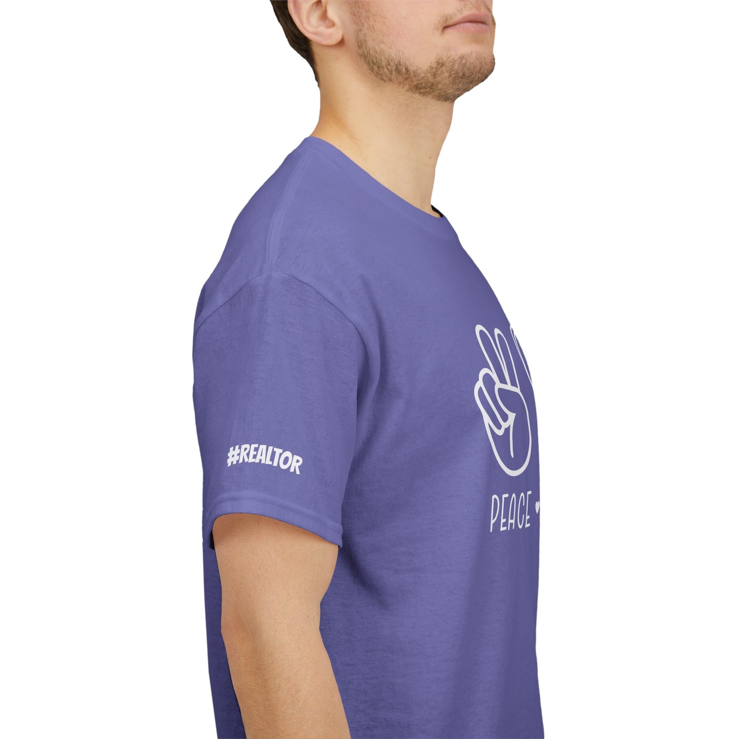 Peace • Love • Real Estate Tee – Keys, Calm & Closing Vibes ✌️❤️🔑