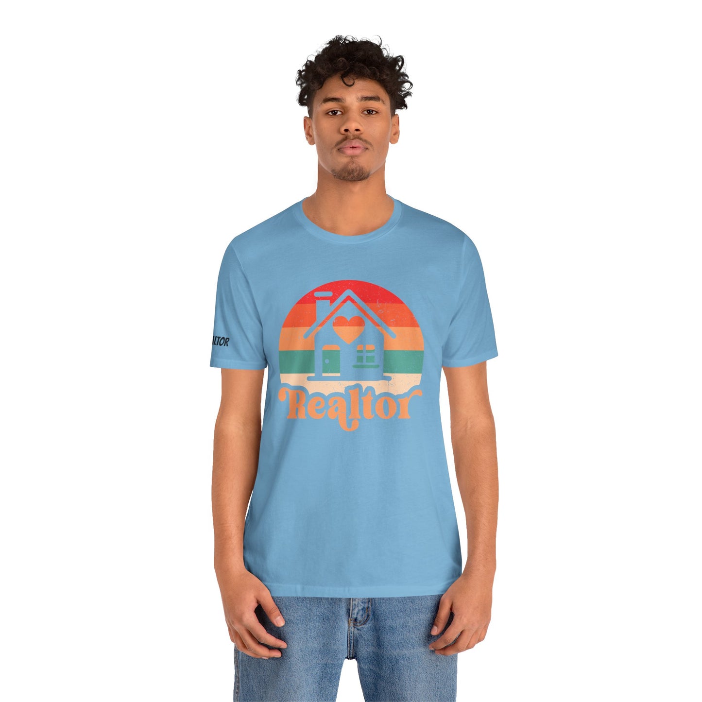 🏡 Retro Realtor Jersey Tee – Because Real Estate Never Goes Out of Style! 🏡