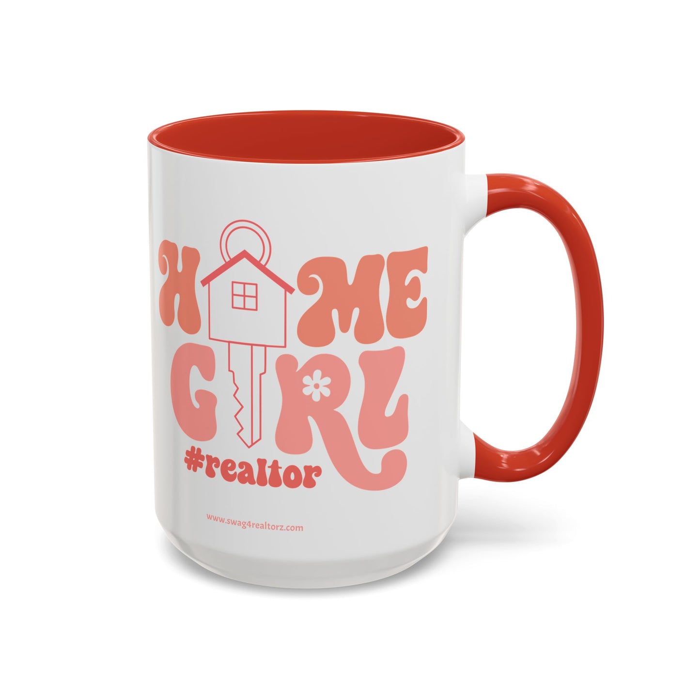 Home Girl Realtor Accent Coffee Mug (11, 15oz)