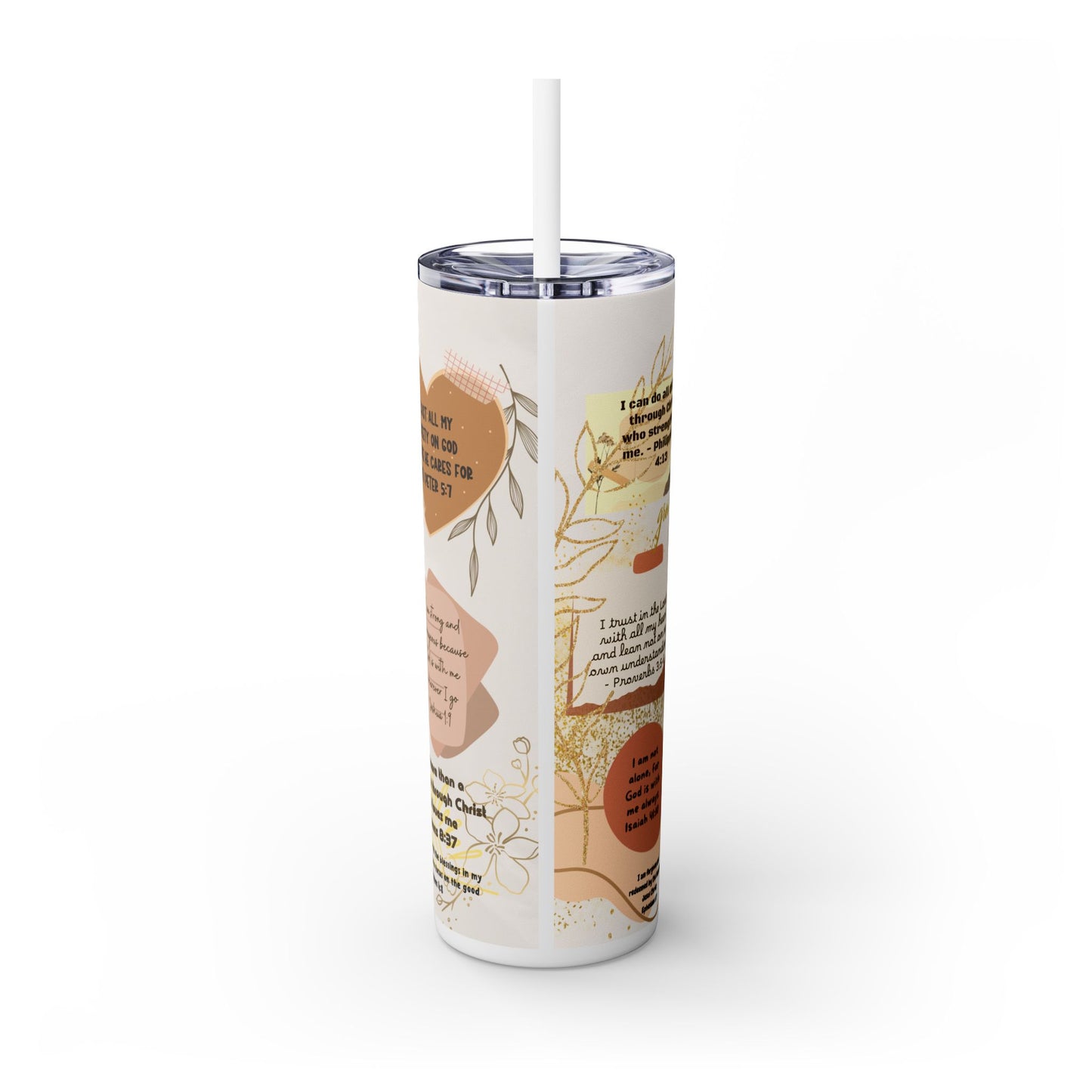 Real Estate Agent Tumbler 20oz – Bible Verse Scripture Wrap