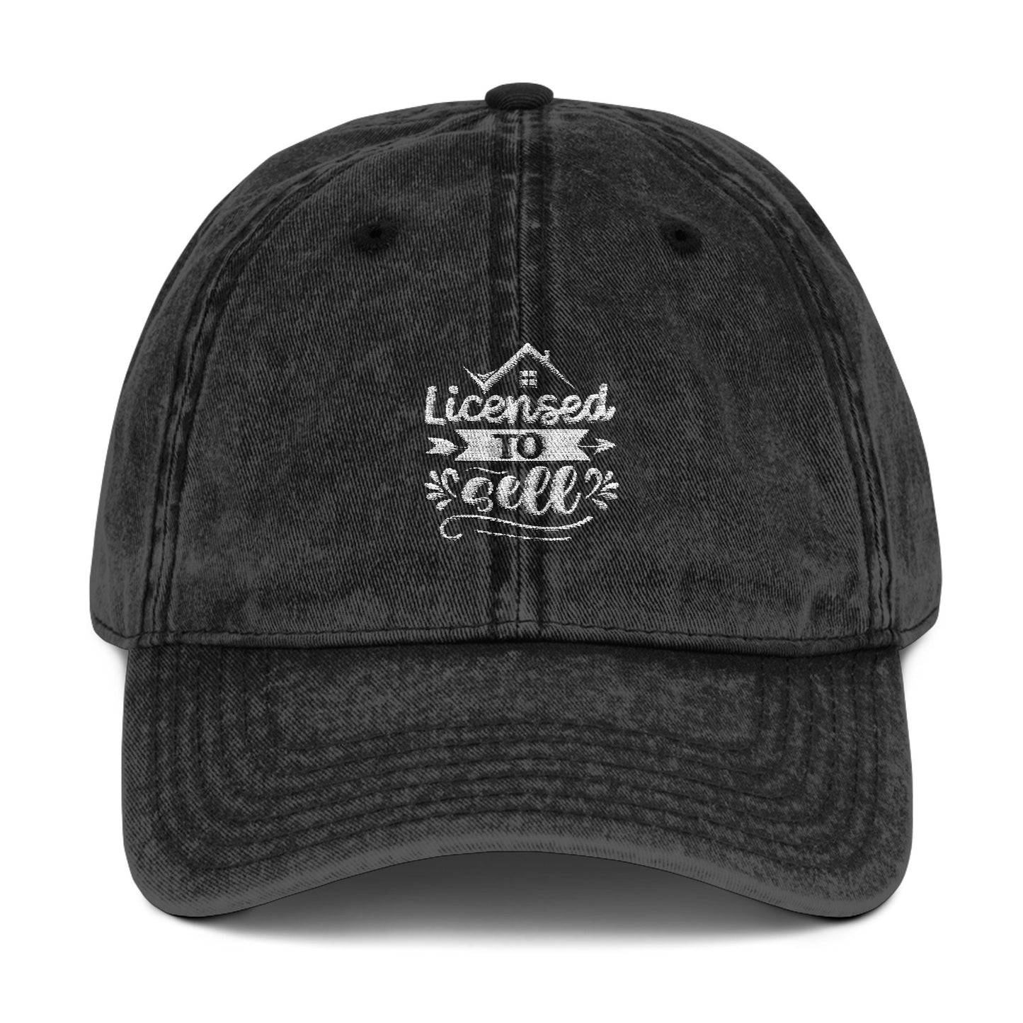 Realtor Hat – Licensed to Sell Embroidered Dad Cap