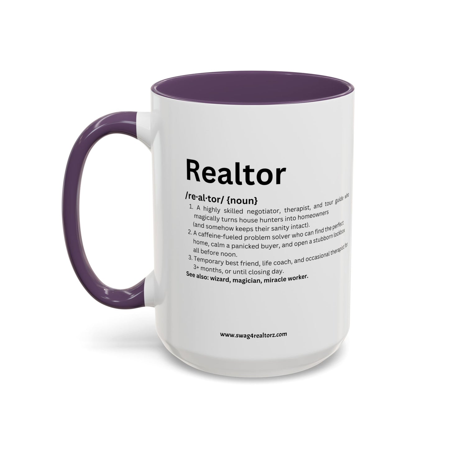 Funny Realtor Definition Coffee Mug (11, 15oz)