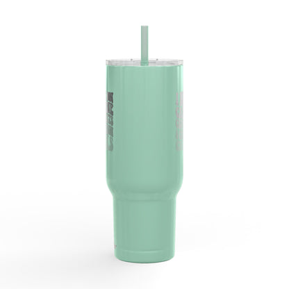 Caffeine, Contracts & Commission Checks Tumbler – 40 oz Stainless Steel Mug for Realtors